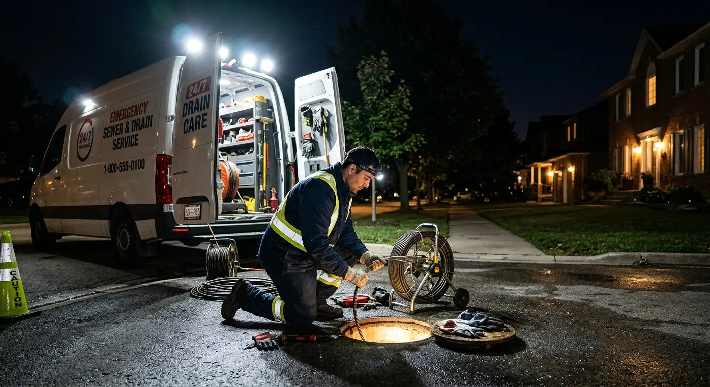 Sewer Backup in Annandale, VA